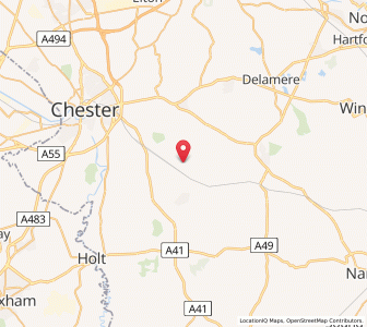 Map of Hargrave, EnglandEngland