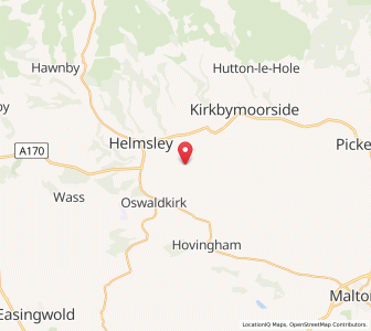 Map of Harome, EnglandEngland