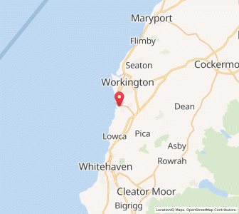 Map of Harrington, EnglandEngland