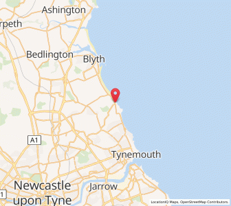 Map of Hartley, EnglandEngland