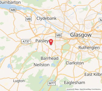 Map of Hawkhead, ScotlandScotland