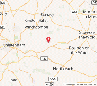 Map of Hawling, EnglandEngland