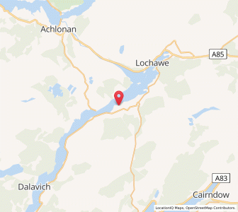 Map of Hayfield, ScotlandScotland