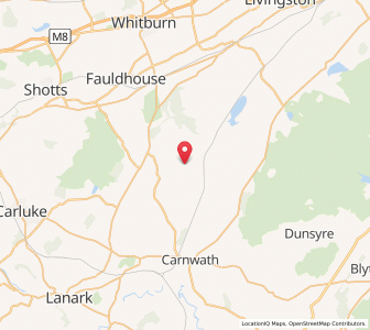 Map of Haywood, ScotlandScotland