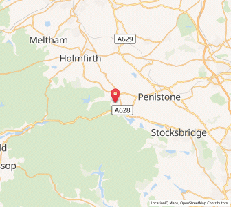 Map of Hazelhead, EnglandEngland