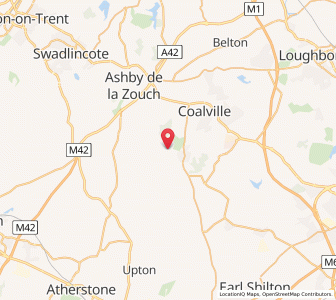 Map of Heather, EnglandEngland