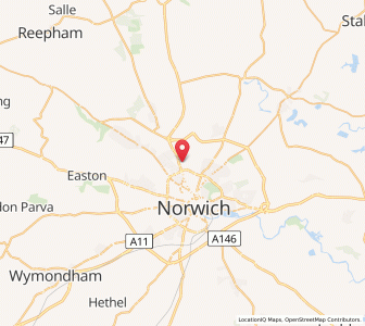 Map of Hellesdon, EnglandEngland