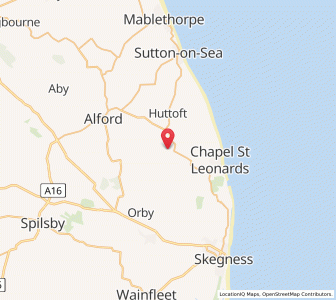 Map of Helsey, EnglandEngland