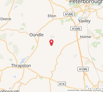 Map of Hemington, EnglandEngland