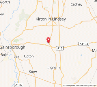 Map of Hemswell, EnglandEngland