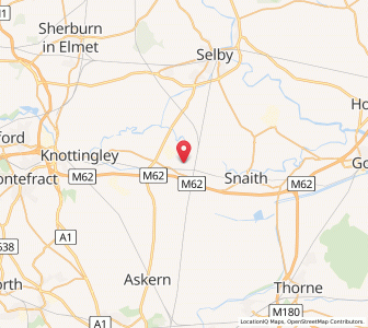 Map of Hensall, EnglandEngland