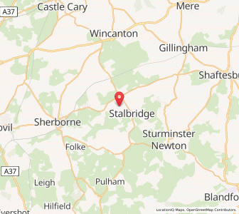 Map of Henstridge, EnglandEngland