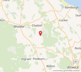 Map of Hepburn, EnglandEngland