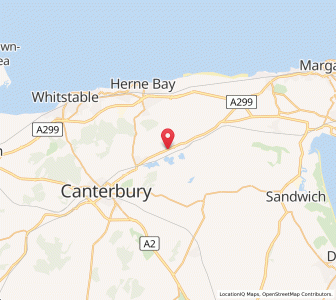 Map of Hersden, EnglandEngland