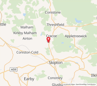 Map of Hetton, EnglandEngland