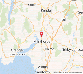 Map of Heversham, EnglandEngland