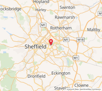 Map of High Hazels, EnglandEngland