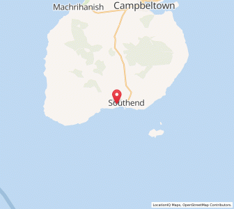 Map of High Keil, ScotlandScotland