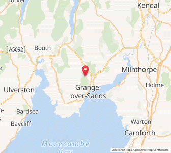 Map of High Newton, EnglandEngland