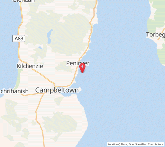 Map of High Smerby, ScotlandScotland