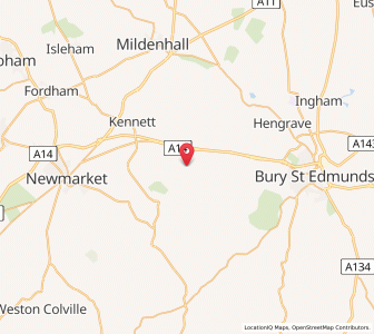 Map of Higham, EnglandEngland