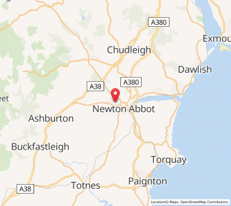 Map of Highweek, EnglandEngland