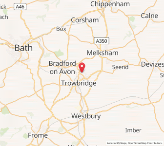 Map of Hilperton, EnglandEngland