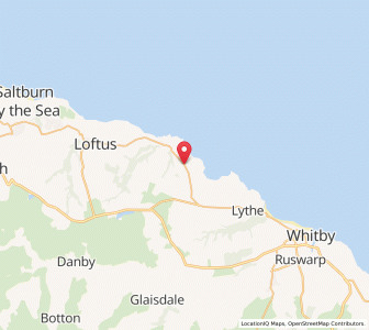 Map of Hinderwell, EnglandEngland