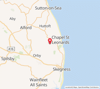 Map of Hogsthorpe, EnglandEngland