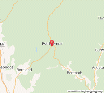 Map of Holm, ScotlandScotland