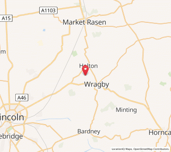 Map of Holton, EnglandEngland