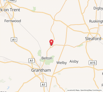 Map of Honington, EnglandEngland