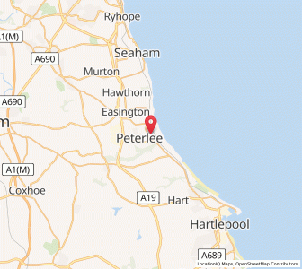 Map of Horden, EnglandEngland