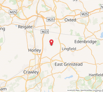 Map of Horne, EnglandEngland