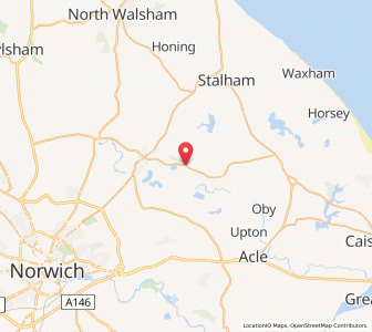 Map of Horning, EnglandEngland