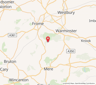 Map of Horningsham, EnglandEngland
