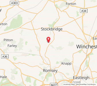 Map of Horsebridge, EnglandEngland