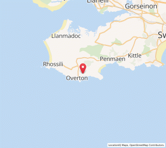 Map of Horton, WalesWales