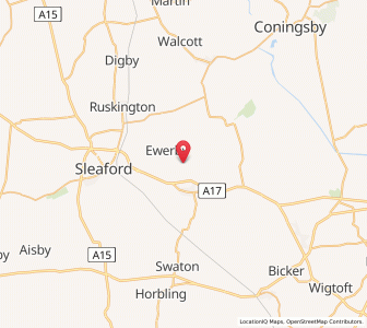 Map of Howell, EnglandEngland