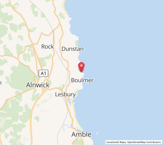 Map of Howick, EnglandEngland