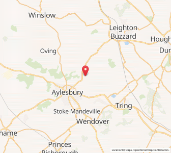 Map of Hulcott, EnglandEngland