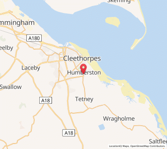 Map of Humberston, EnglandEngland