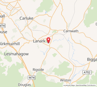 Map of Hyndfordbridge-end, ScotlandScotland