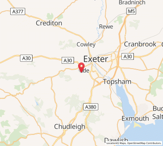 Map of Ide, EnglandEngland