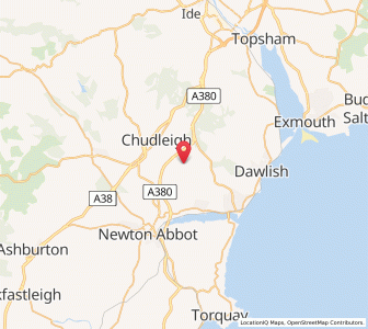 Map of Ideford, EnglandEngland