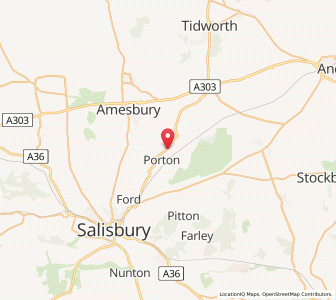 Map of Idmiston, EnglandEngland