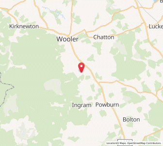 Map of Ilderton, EnglandEngland