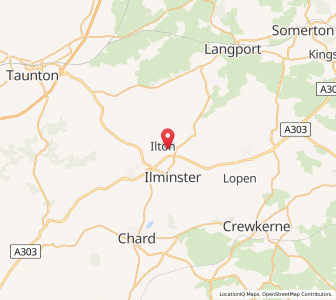 Map of Ilton, EnglandEngland