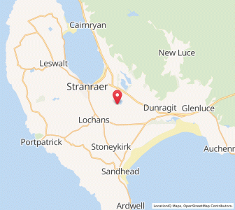 Map of Inch, ScotlandScotland