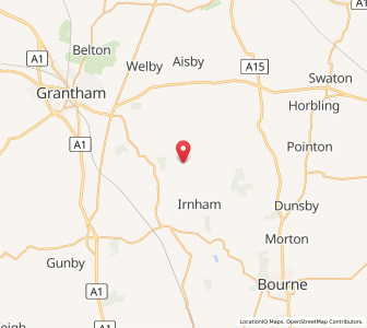 Map of Ingoldsby, EnglandEngland